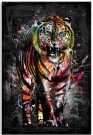 Paint by numbers - Colorful Tiger 40x50cm thumbnail