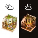 Miller`s garden - Byggesett m/ lys - DIY Miniature Room thumbnail