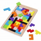 Tetris ferdighetsspill i tre thumbnail