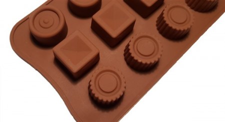 Sjokoladeform med 15 biter