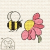 Mini korssting - Bee