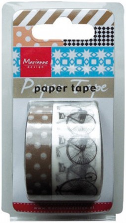 Marianne Design – Paper tape – Bicycles