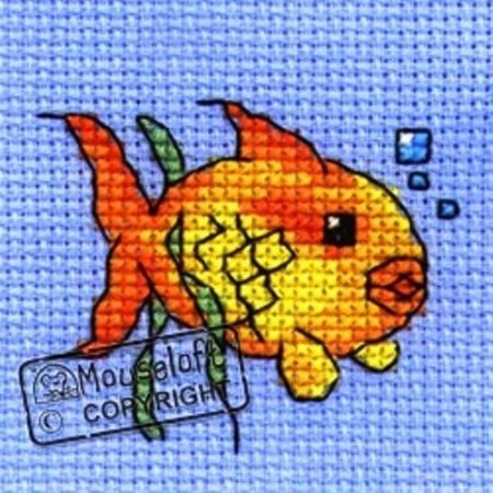 Mini korssting - Goldfish