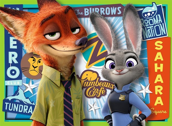 Puslespill - Zootropolis