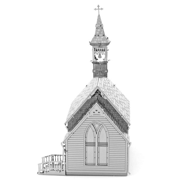 3D metall puslespill - The old country church - Metal Earth