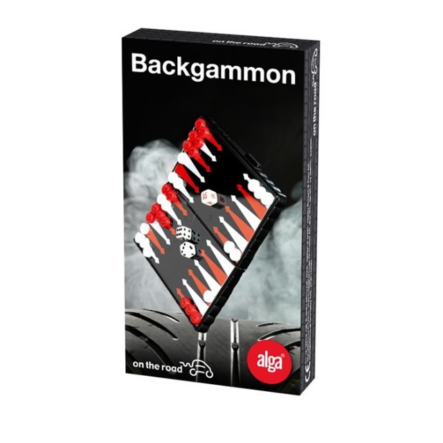 Alga - Backgammon reisespill eske