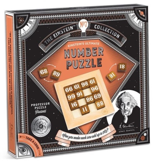 Einstein ferdighetsspill - Number puzzle