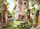  Paint by numbers - Gammel bydel 40x50cm thumbnail
