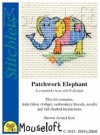 patchwork Elephant - broderi mini thumbnail