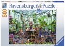 Ravensburger puslespill - Gryning i drivhus 500 thumbnail
