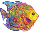 Figur puslespill i tre - Fish thumbnail