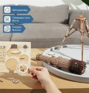 Monocular teleskop - Byggesett i tre thumbnail