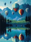 Paint by numbers - Luftballon 40x50cm thumbnail