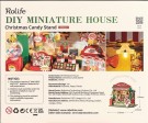 Christmas candy stand - Miniatyr hus byggesett m/ lys thumbnail