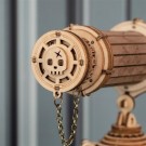 Monocular teleskop - Byggesett i tre thumbnail