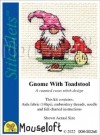 Mini korssting - Gnome With Toadstool thumbnail