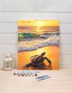 Paint by numbers - Skilpadde 40x50cm thumbnail