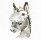 Diamond painting - Søt esel thumbnail