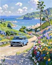 Paint by numbers - Blomstrende kystvei 40x50cm thumbnail