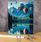 Paint by numbers - Luftballon 40x50cm thumbnail