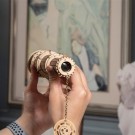 Monocular teleskop - Byggesett i tre thumbnail