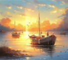 Paint by numbers - Morgenfiske 40x50cm thumbnail