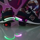 LED lys til sko - Bli sett i mørket thumbnail