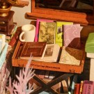 Corner bookstore - Byggesett m/ lys thumbnail