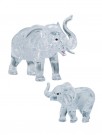 3D puslespill - elefanter thumbnail