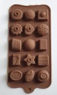 silikon sjokoladeform - klassiske biter thumbnail