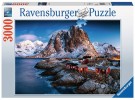 Ravensburger puslespill - Hamnøy, Lofoten -  3000 brikker thumbnail