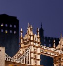 Tower bridge - Byggesett i tre m/lys thumbnail