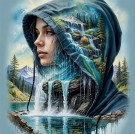 Diamond painting - Naturen i meg 50x50cm thumbnail
