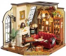 Catherine`s living room - Byggesett m/ lys - DIY Miniature Room thumbnail