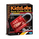 Giant Visible Padlock - KidzLabs 4M thumbnail