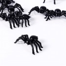 Halloween edderkopper - Bordpynt 50 stk thumbnail