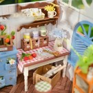 Dreamy Garden House - Byggesett m/ lys - DIY Miniature Room thumbnail