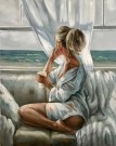 Diamond painting - Stille stund 40x50cm thumbnail