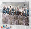 Paint By Numbers - Workers 40x50cm thumbnail