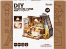Baking Kitchen - Byggesett m/ lys - DIY Miniature Room thumbnail