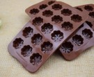 Sjokolade silikonform - Plomme blomst thumbnail