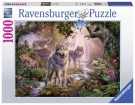 Ravensburger puslespill - Wolf family 1000 thumbnail