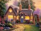 Diamond painting - Koselig bondehus 50x40cm thumbnail