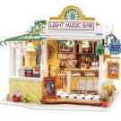 Light music bar - Byggesett m/ lys - DIY Miniature Room thumbnail