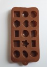 Sjokoladeform silikon - Klassiske biter thumbnail