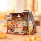 Baking Kitchen - Byggesett m/ lys - DIY Miniature Room thumbnail