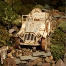 Army field car - Byggesett i tre thumbnail