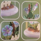 Mini 3D - byggesett - Petunia med lys, 500 deler thumbnail