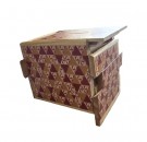 Japansk mynt eske i tre thumbnail