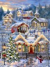 Diamond painting - Snart jul 40x50cm thumbnail